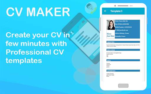 CV Maker App for Job Applications & Resume Creator screenshot 3