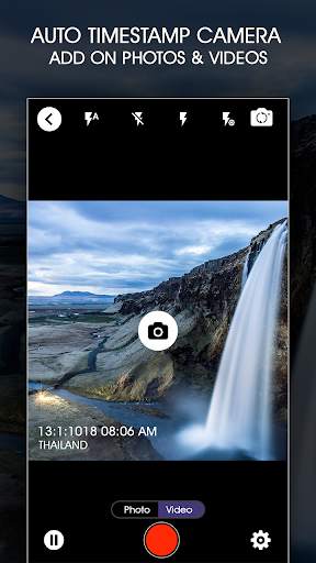 Auto Timestamp Camera - Add on Photos & Videos screenshot 4