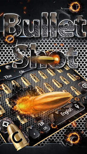 Bullet Shot Fire Keyboard screenshot 1