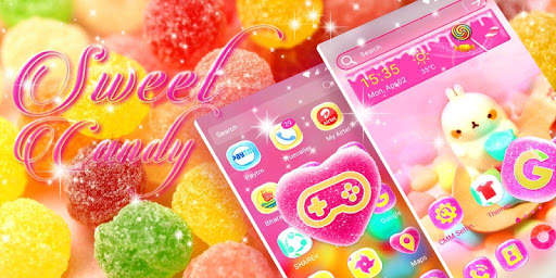 Candy Launcher Theme screenshot 2