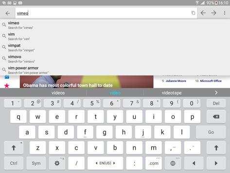 Tablet Browser screenshot 5