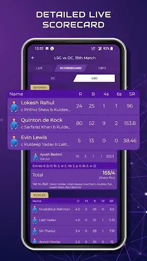 Cric Live Line Guru Pro screenshot 3