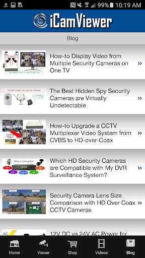 iCamViewer IP Camera Viewer screenshot 5