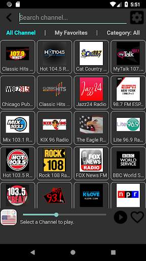 USA Radio स्क्रीनशॉट 1