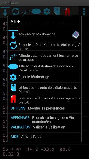 TopoDroid screenshot 1
