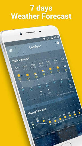 Desktop Weather Clock Widget screenshot 6