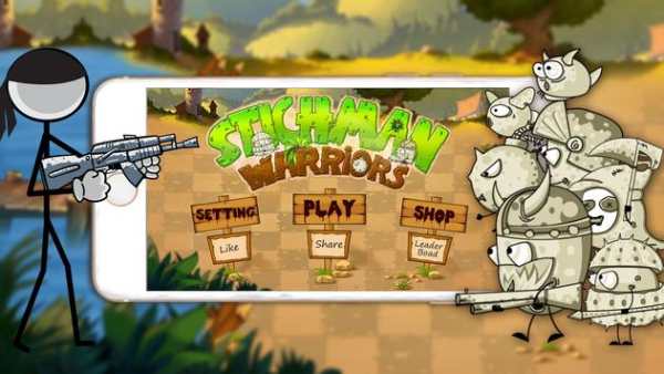 Stickman Warriors: Cartoon Wars screenshot 2
