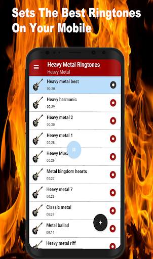 Heavy metal ringtones free screenshot 3
