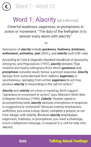Verbal Advantage - Level 8 screenshot 2