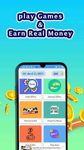 EarnDoor - Play & Earn Money स्क्रीनशॉट 1