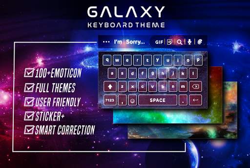 Tema Keyboard Shiny GalaxyWeed screenshot 3