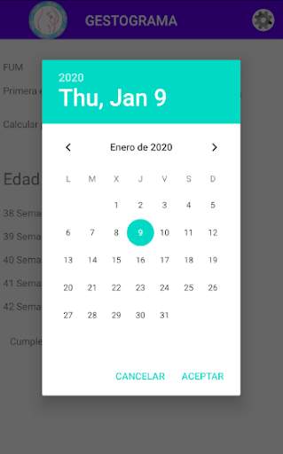 Dextograma (Gestograma) screenshot 2