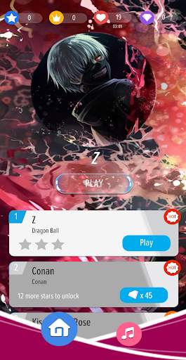Anime Tap : Piano Songs screenshot 1