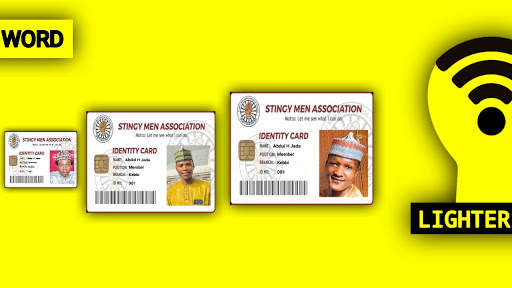 Stingy Men ID Card Maker screenshot 3