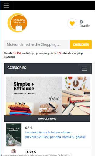 Shopping Islamique screenshot 1