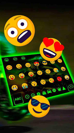 Cool Motorcyclist Keyboard screenshot 3
