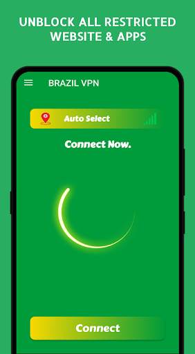 BRAZIL VPN - Unlimited Free VPN & Get Free IP screenshot 1