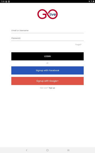 GO LIVE screenshot 1