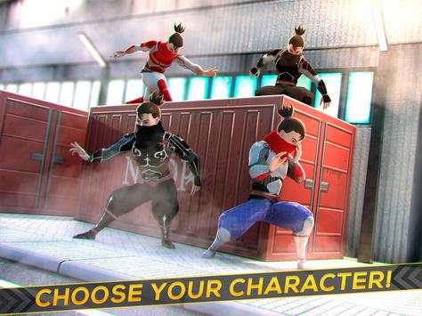 Go Ninja! Funny Robot Shooter screenshot 6