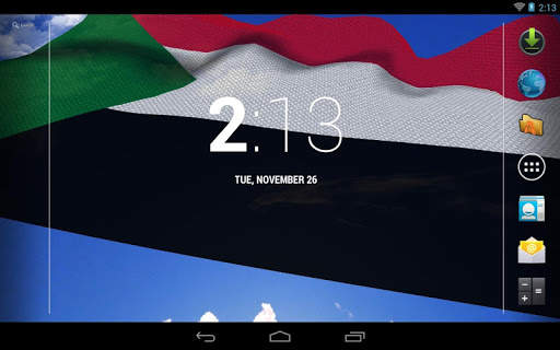 Sudan Flag Live Wallpaper screenshot 7