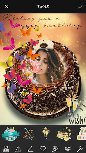 Name Art On Birthday Cake: Focus Filter Maker App screenshot 2