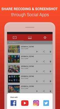 Screen recorder - Record game & record video screenshot 4
