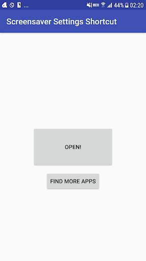 Screensaver Settings Shortcut screenshot 2
