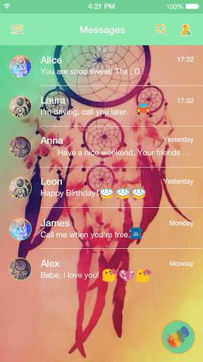 Emoji Keyboard - Dreamcatcher screenshot 4