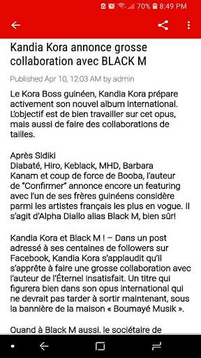 Guinee HIT Music screenshot 5