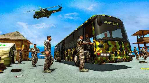 Army Bus Driving Simulator screenshot 1