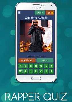 RAPPER QUIZ - EARN REAL MONEY स्क्रीनशॉट 3