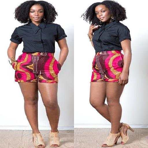 Ankara Shorts Fashion Styles screenshot 4