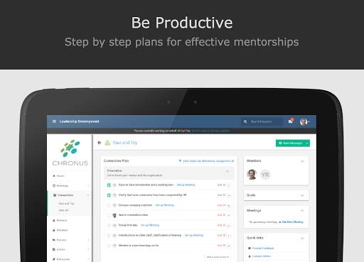 Chronus - Mobile Mentoring screenshot 11