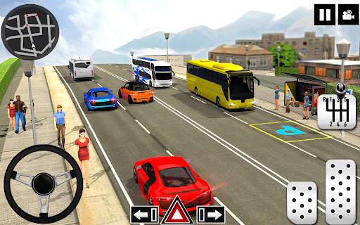 Coach Bus Driving - Bus Games screenshot 3