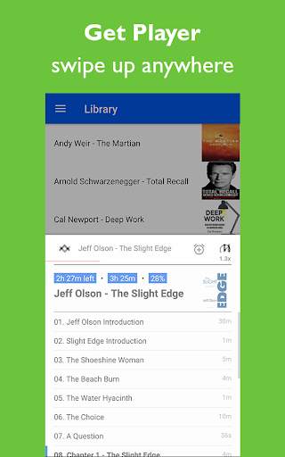 Storyteller Audiobook Player 3 تصوير الشاشة