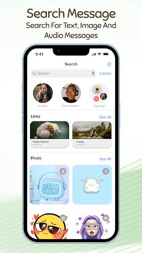 Message OS17 - Color Messenger screenshot 5