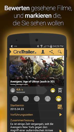 CineTrailer Kinoprogramm screenshot 2