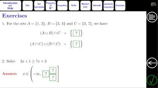 Algebra Tutorial 4 8 تصوير الشاشة