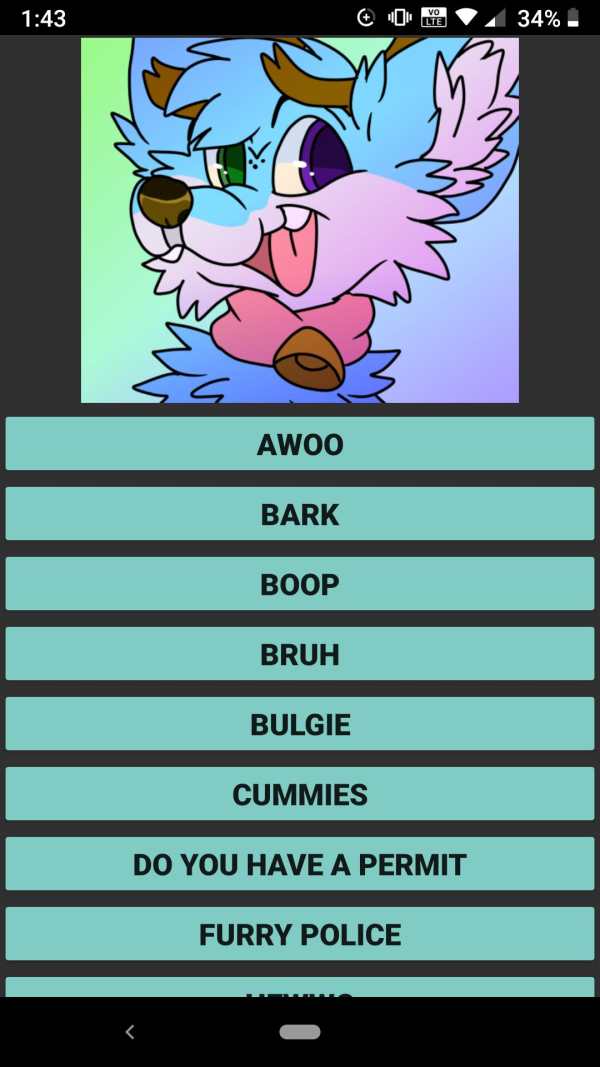Furry Soundboard 2 تصوير الشاشة