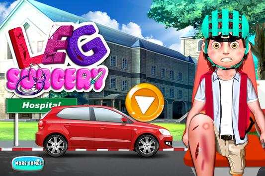 Jack's Leg Surgery Doctor Game screenshot 1