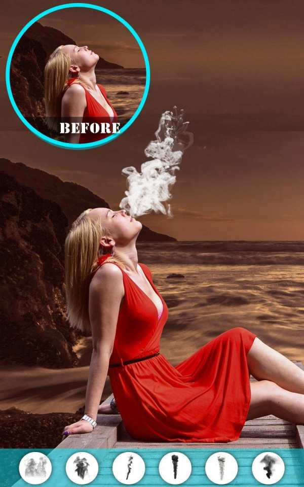 Smoke Effect Photo Editor screenshot 13