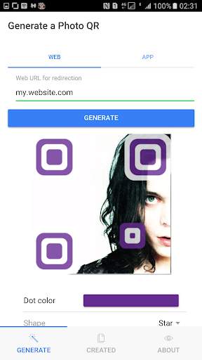 Photo QR Code Generator Reader screenshot 2