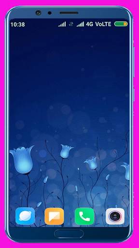 Blue HD Wallpaper screenshot 2