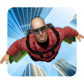 Wing Suit Simulator: Flip Sky Diver Flying Hero icon