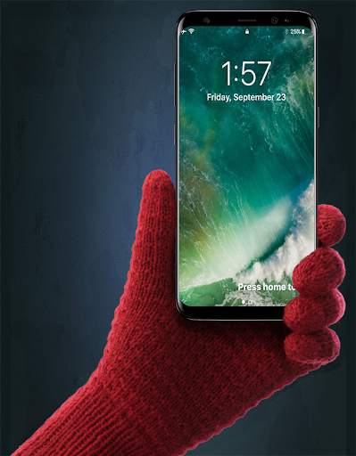 Lock Screen OS10 Phone7   Notification screenshot 1