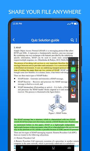Docx reader Office Viewer doc reader for android screenshot 2