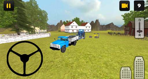 Classic Truck 3D: Tractor Transport screenshot 5