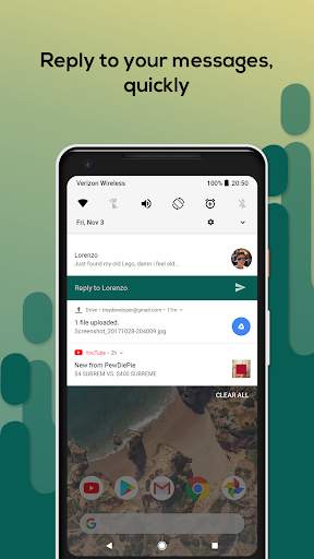 Material Notification Shade screenshot 2