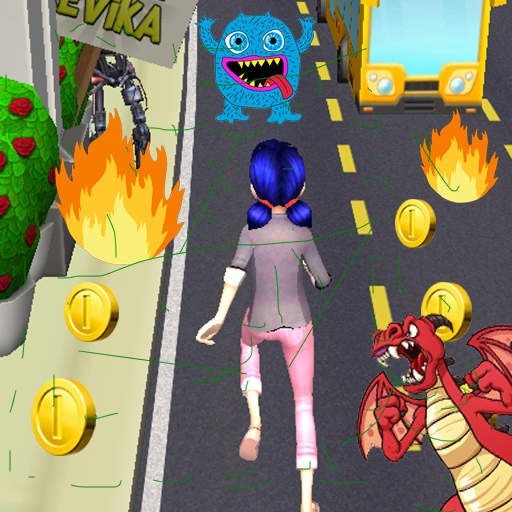 Subway Princess And Cat Run icon