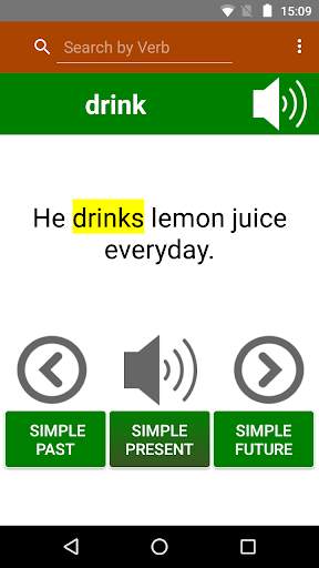 Verbs and Tenses screenshot 2